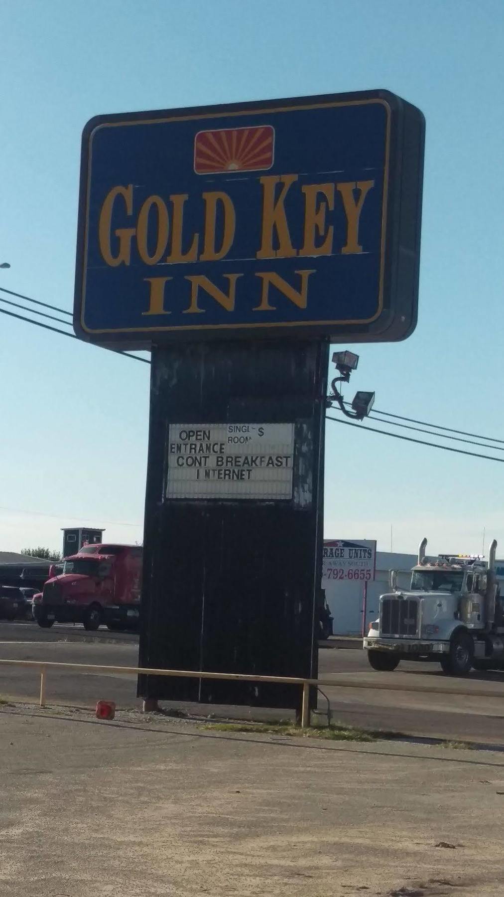 Gold Key Inn Brady Exteriör bild